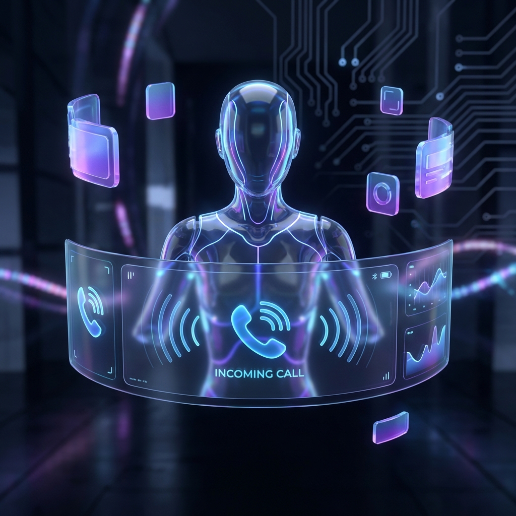 AI Receptionist Visualization