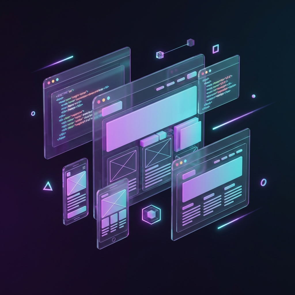 Website Development Visualization